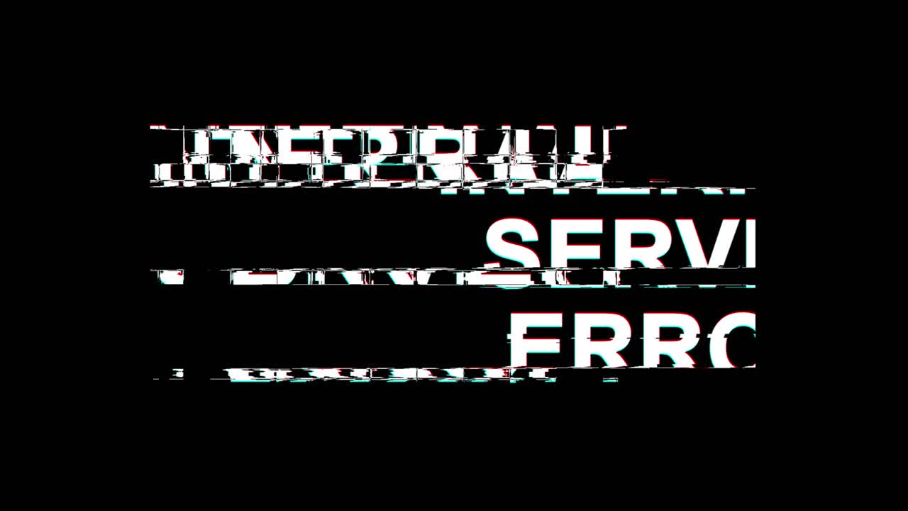 internes fehlerbild des servers