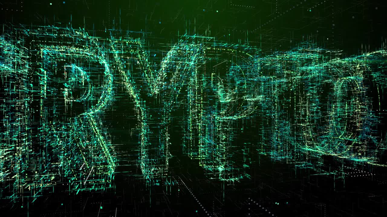 Crypto StarDust - 4K Resolution, Abstract, Backgrounds, Beauty, Green, Text Close-Up