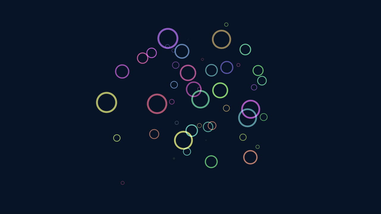 volar confeti de colores y brillos en degradado azul 4