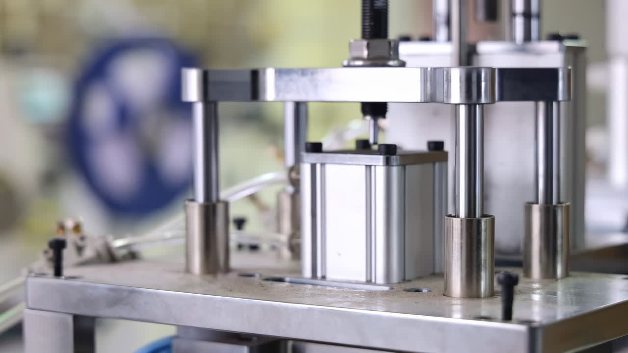 Modern plant for Automatic vision system Factory line production industrial product