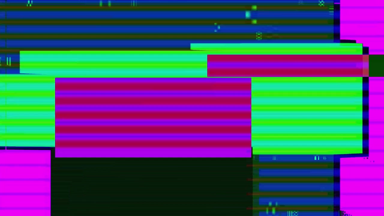 Abstract Digital Glitch Art Background with Colorful Pixel Distortion