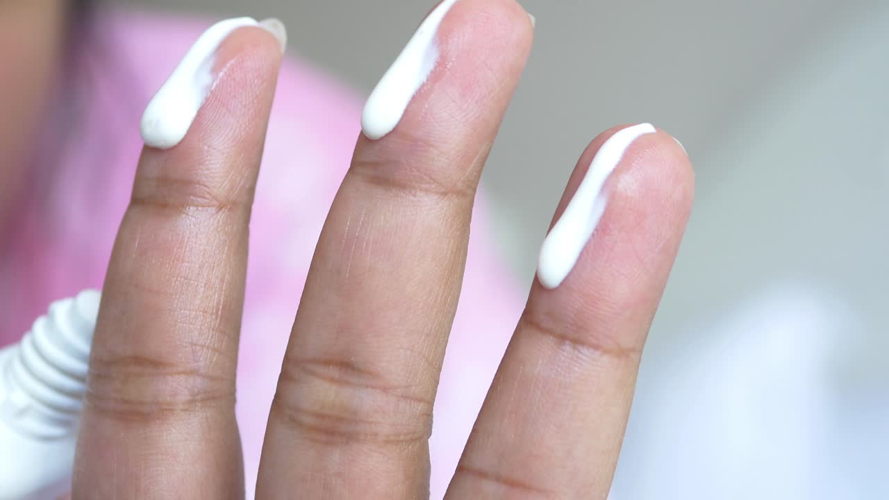 la aplicación de protector solar