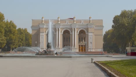 the navoi theater state academic bolshoi theatre" is the national opera theater in tashkent, uzbekistan