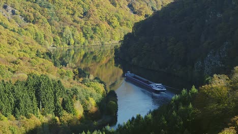 saar loop at cloef. a famous view point.saarschleife