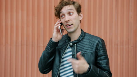 man on the phone