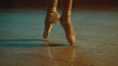 ballet pointe shoes