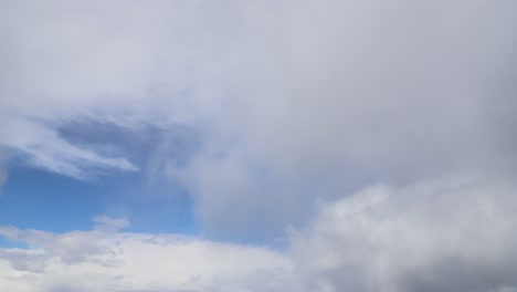 time lapse of clouds and blue sky