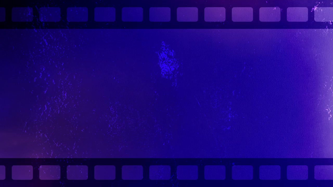 Vintage filmstrimmel-overlay med flimrende lyslækager