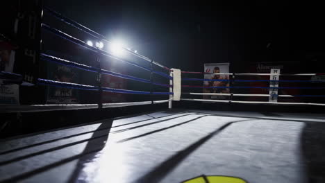 boxing ring interior