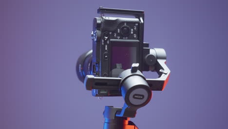 cámara sin espejo sony con gimbal moza