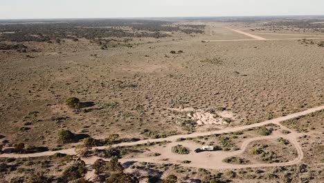 outback nulllabor camping en australia, aéreo