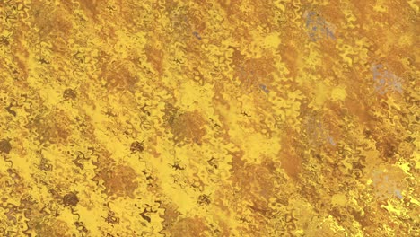fondo de aluminio dorado. textura de oro bucle de renderización 3d 4k