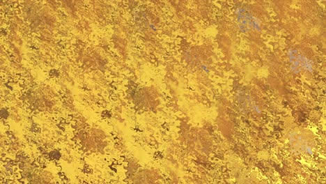 golden foil background. gold texture 3d rendering loop 4k