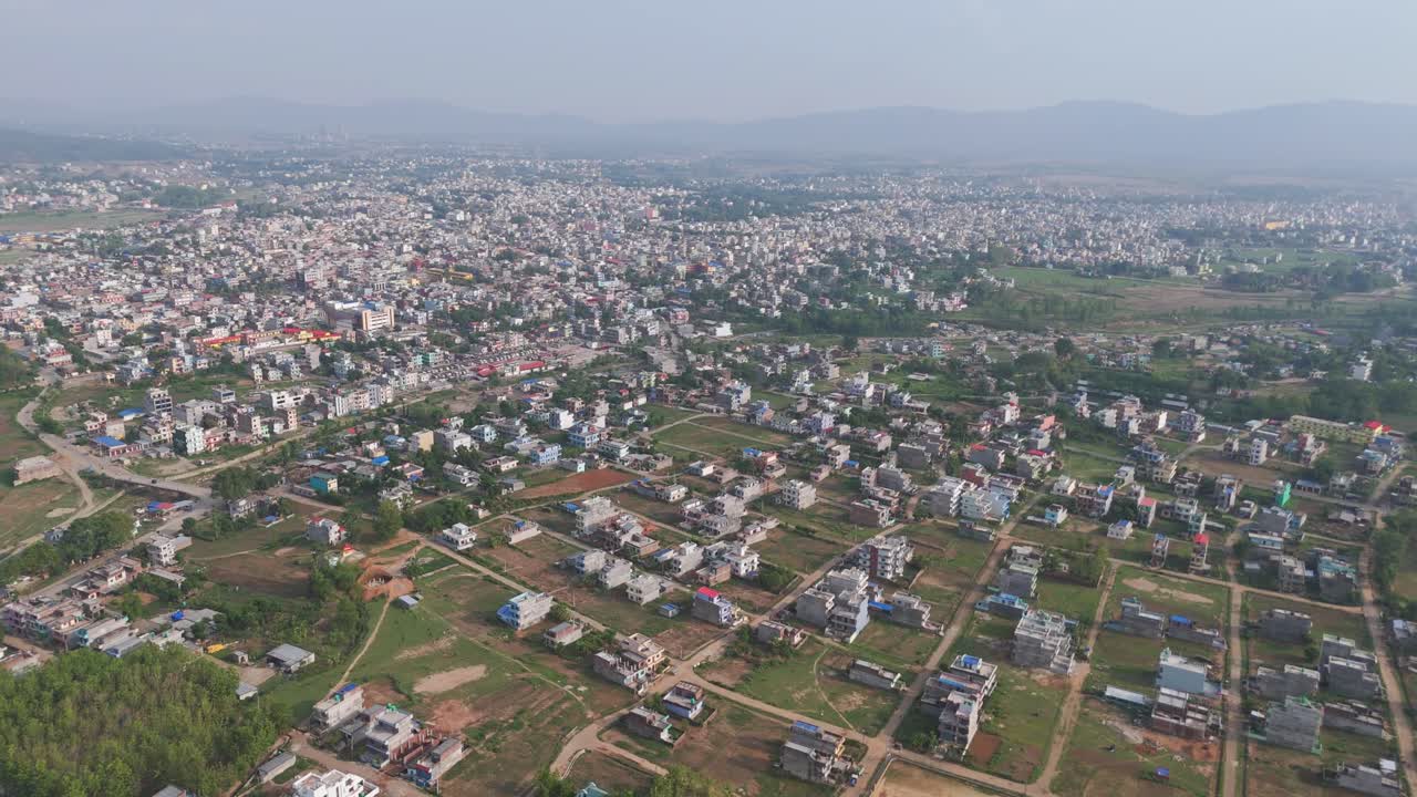 aerial view of dang ghorahi