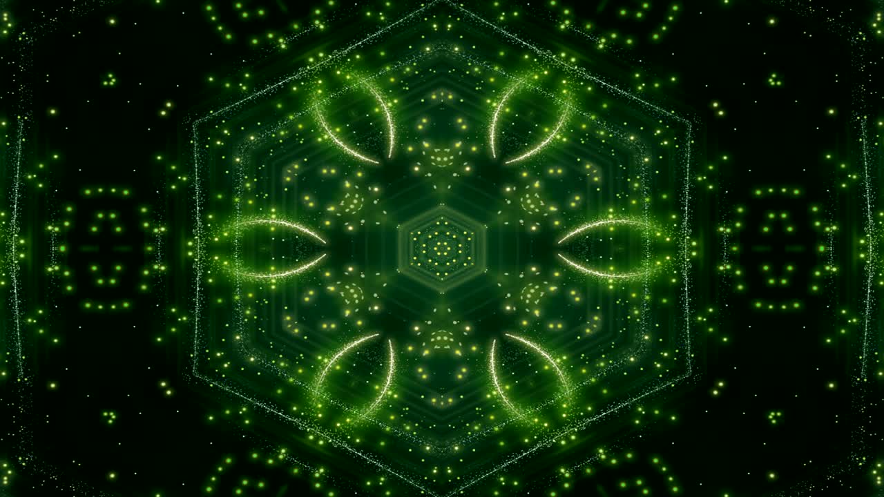 추상적인, 다채로운, 반이는, 몽환적인 개념, 대칭적인 패턴, 장식적, 장식적인, 칼레도스코프, 움직임, 기하학적, 원형, 별 모양.