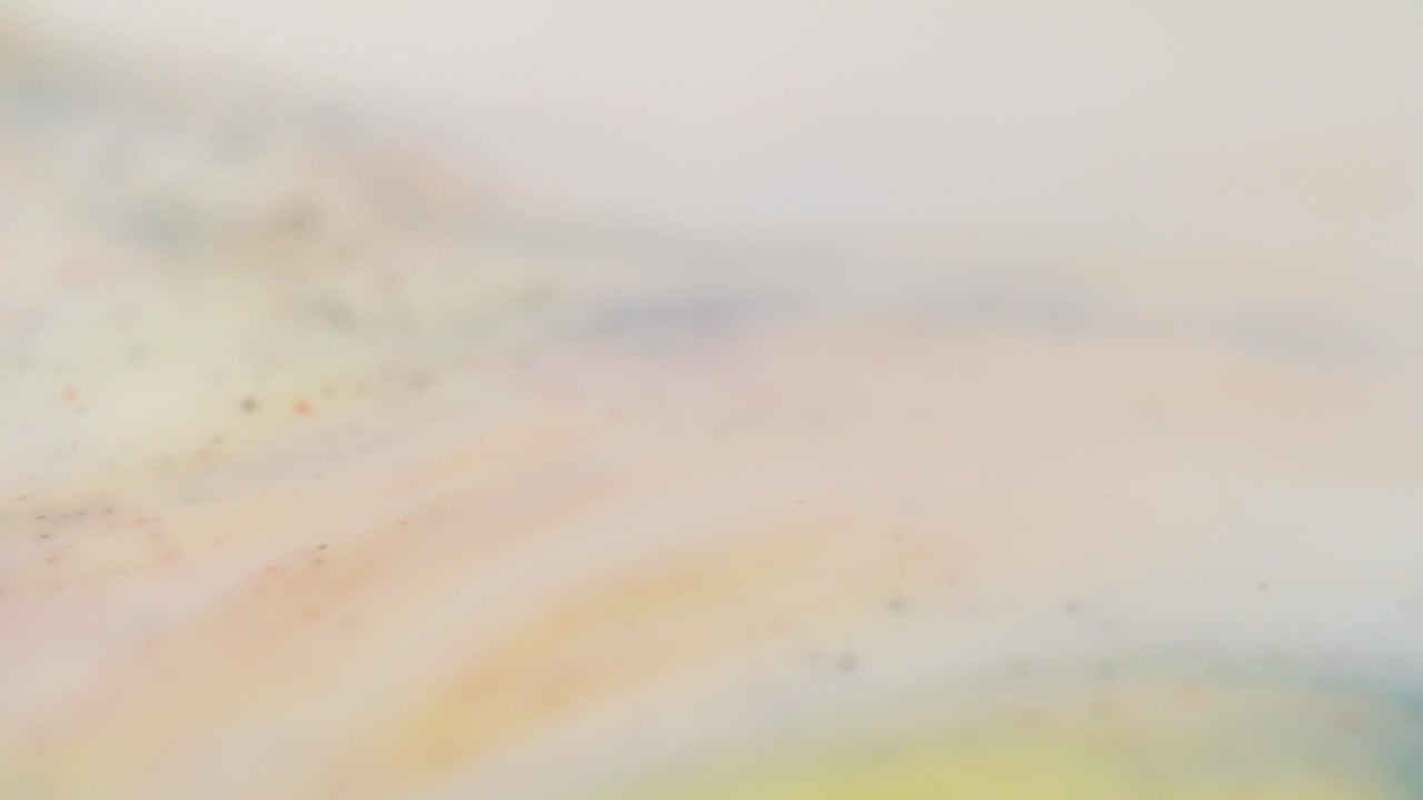 다채로운 액체 혼합물 실험