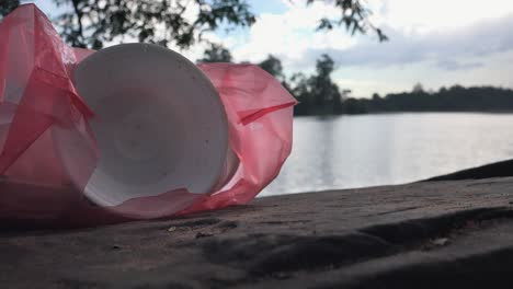 takeaway trash at angkor wat