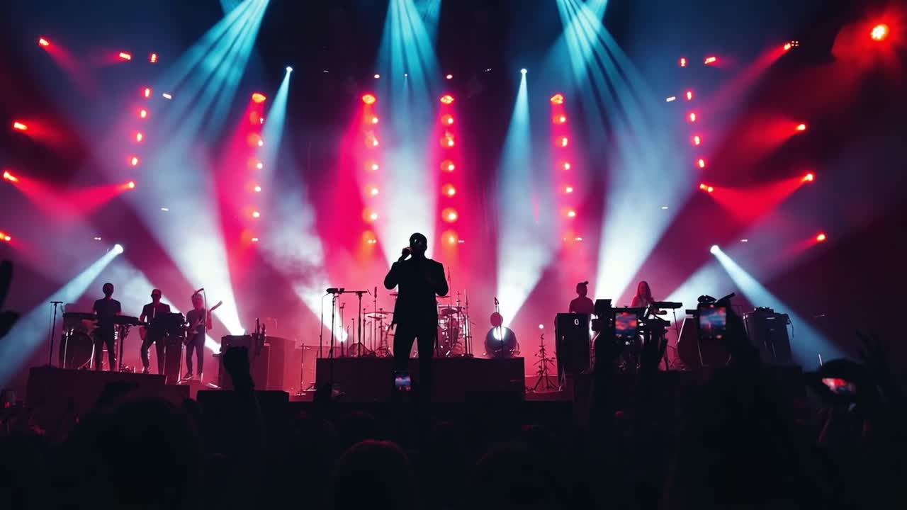 Esibizione di concerti dal vivo