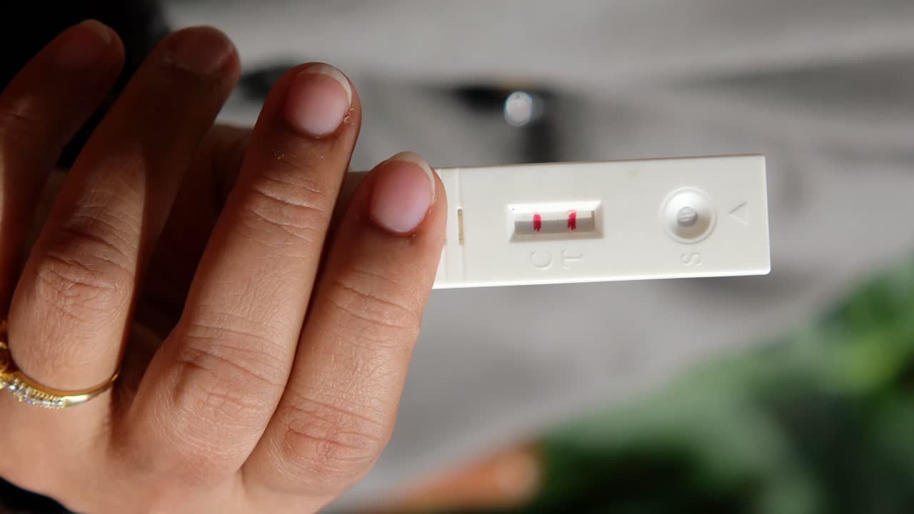 Risultato positivo del test di gravidanza
