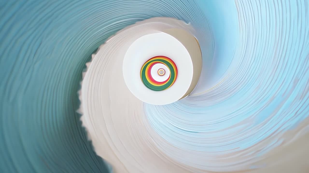 추상적인 나선형 패턴