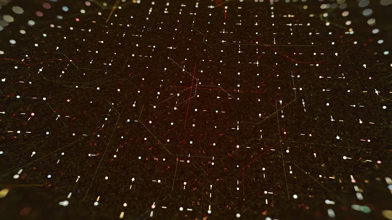 patrón de placa de circuitos abstractos