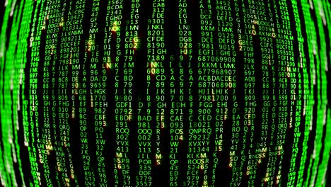 il codice della matrice astratta viene spostato nello spazio virtuale.