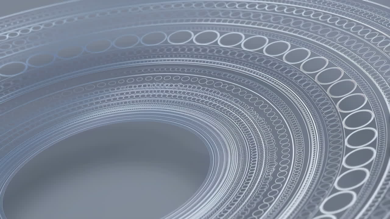 Abstract Concentric Circle Pattern