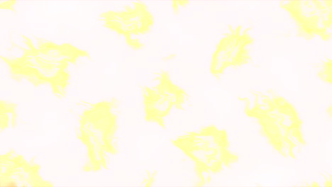 abstract marbling patterns in yellow and orange