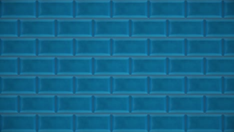 patrón de pared de azulejos rectangulares azules