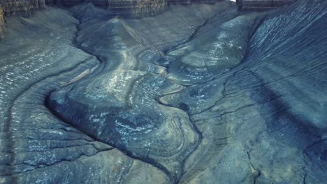 Picturesque-landscape-of-rocky-canyon-with-various-formations-in-Hanksville