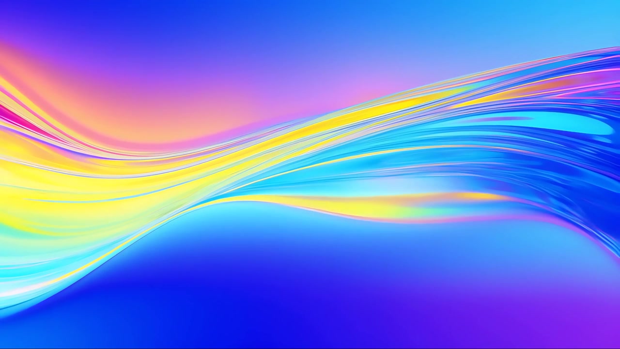 Abstract Fluid Motion Background 4K
