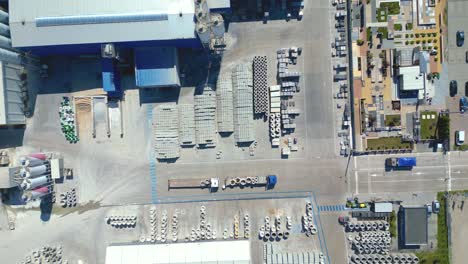 Aerial-view-of-goods-warehouse