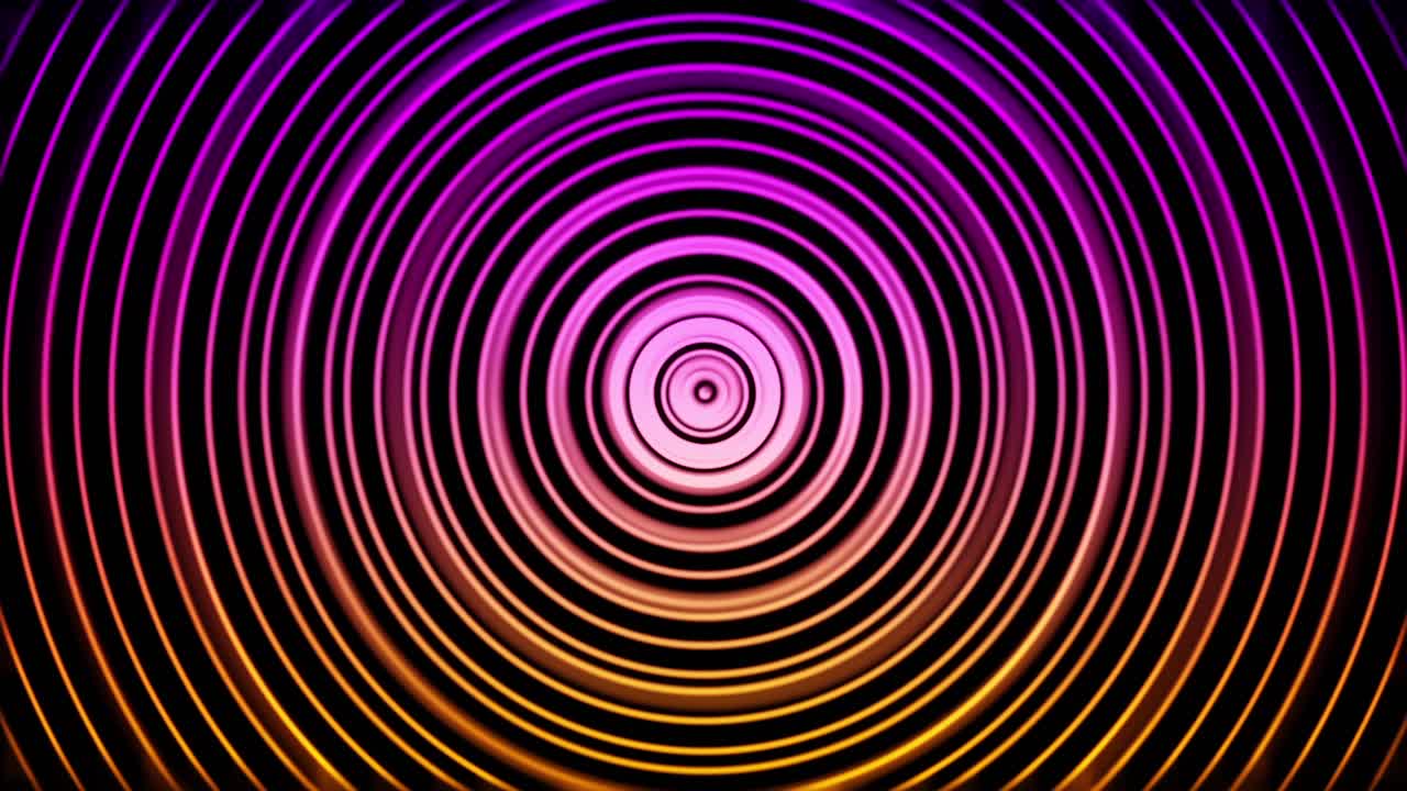 Abstract Concentric Circles Gradient Background