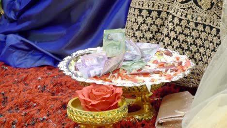 shot-of-new-zealand-cash-used-as-dowry-in-a-wedding