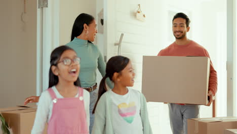 padres, hijos y mudanza