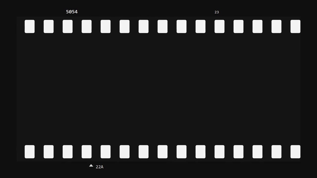 傷と埃のあるヴィンテージ35mmフィルムストリップオーバーレイ