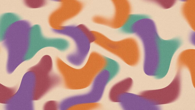 Colorful Swirls Texture Background