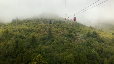 cerro otto cable car in bariloche, argentina