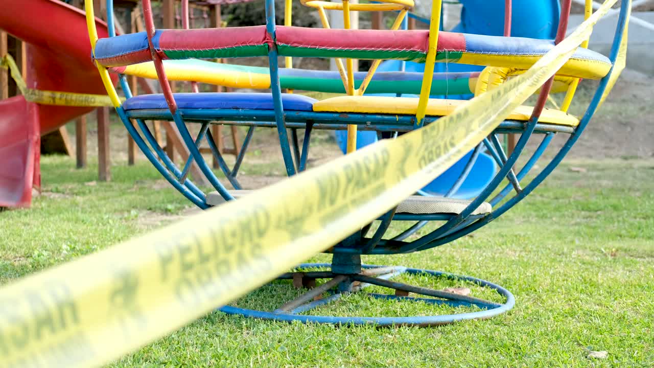 closed Children's playground