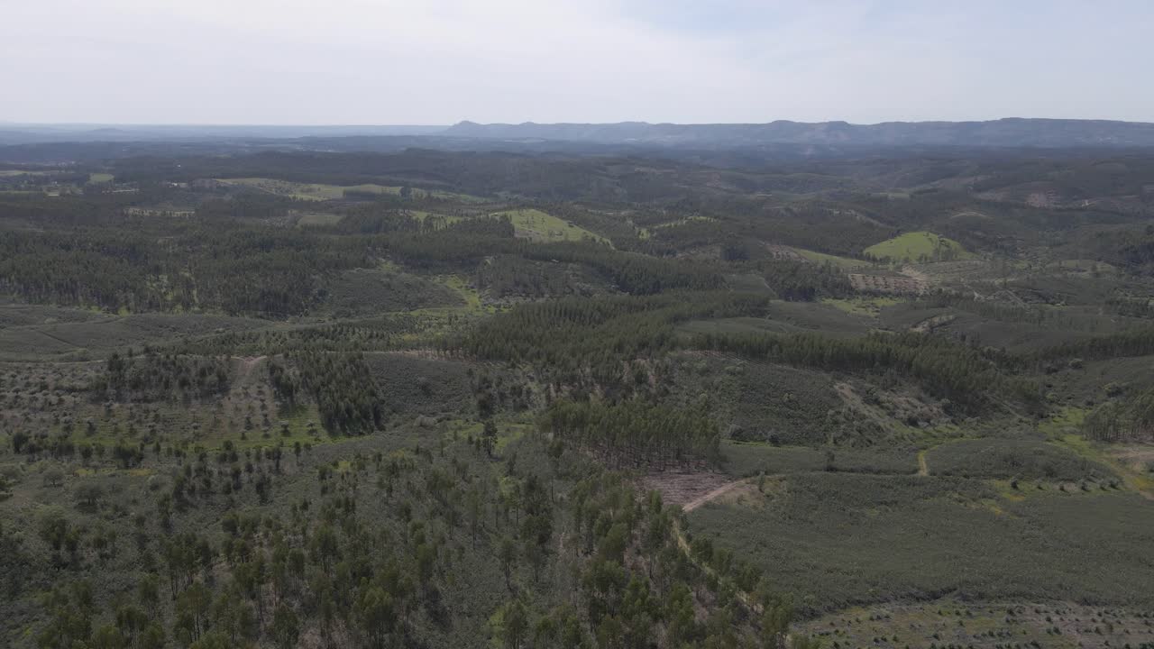 vista aérea del paisaje de proença a nova