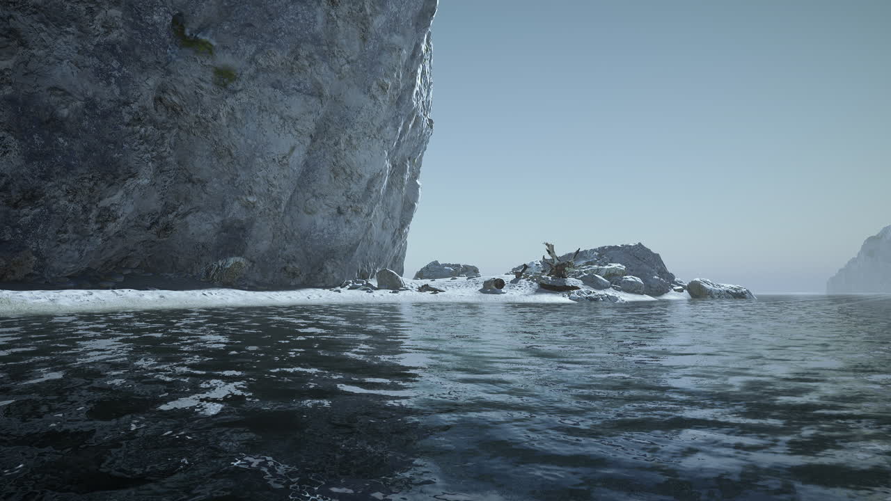 낙원 과 함께 바다 에서 해가 뜨는 열대 해양 풍경