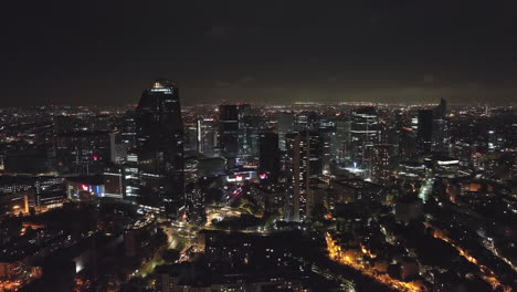 paris after dark: the heartbeat of its economy resonates in the financial distri