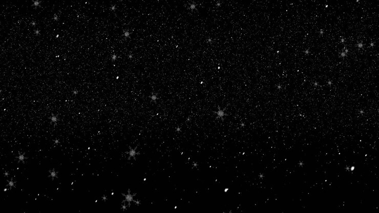 Animation of winter scenery