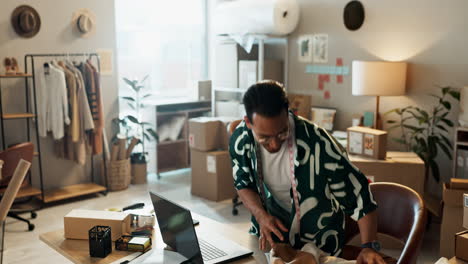 ecommerce, fashion and excited designer
