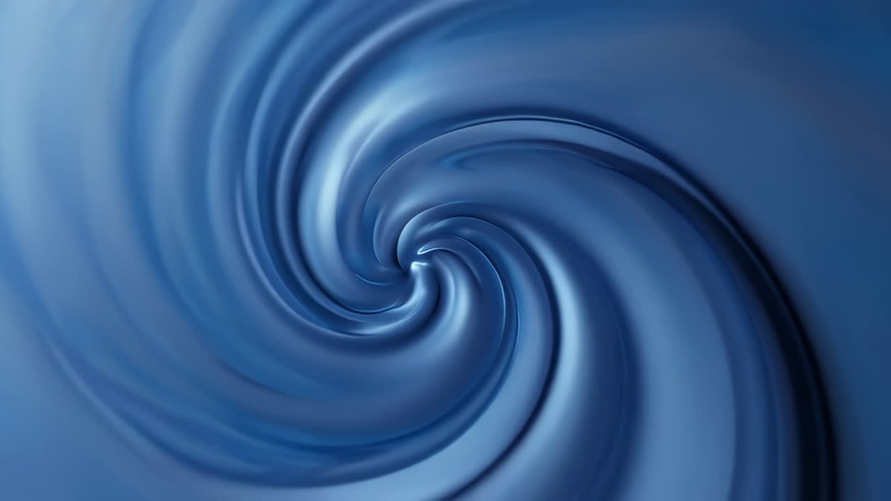 추상적인 파란색 나선형 배경