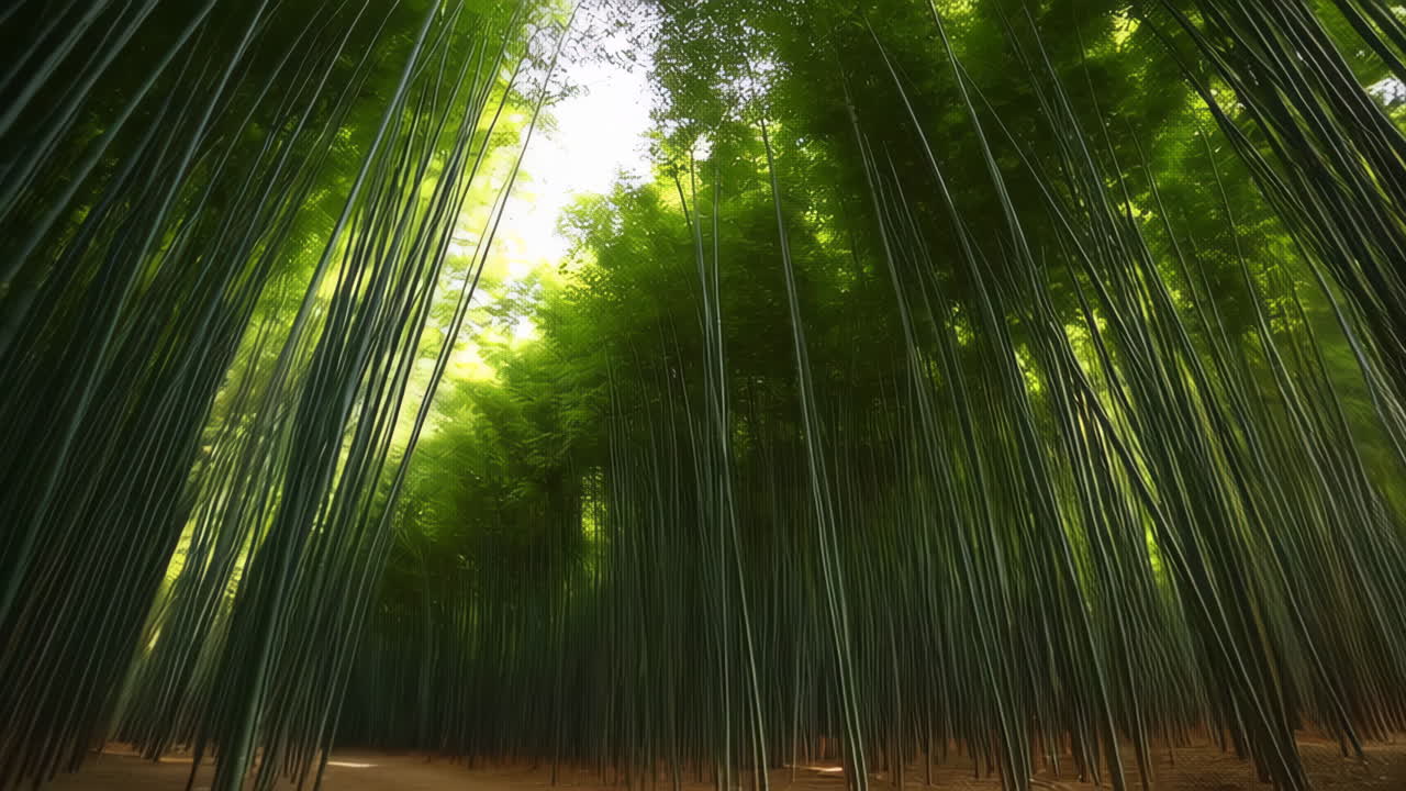 대나무 숲의 풍경