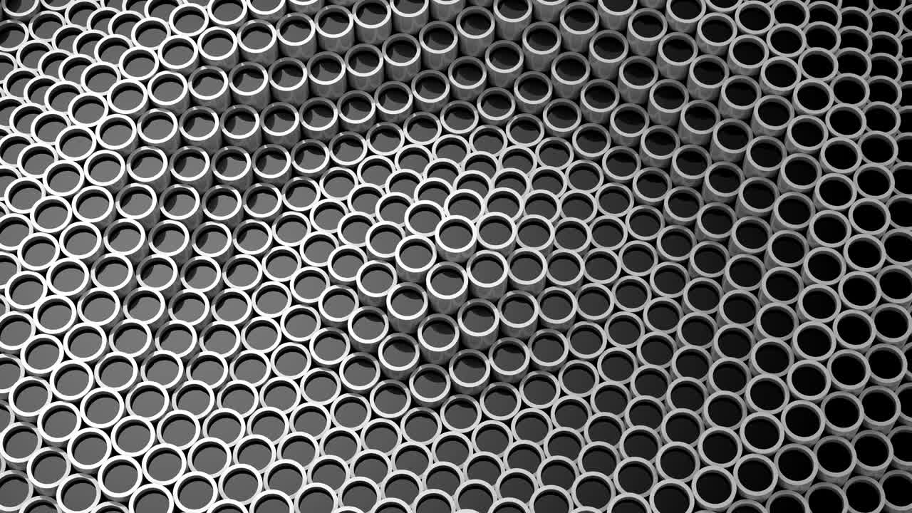 Background of Animated Tubes