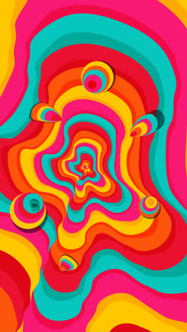 An-animation-of-a-Psychedelic-groovy-background