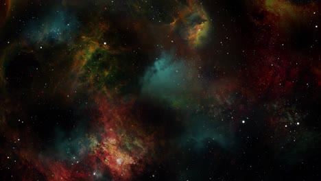 Universo-Lleno-De-Estrellas-Y-Nebulosas