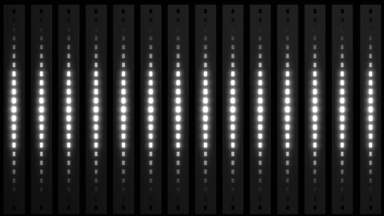 espectáculo de luces abstractas visuales